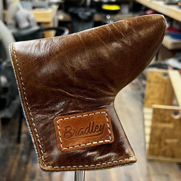 Brown Leather Mid Mallet Cover